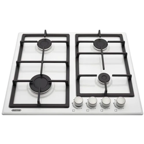 Варильна поверхня газова Eleyus NIKA 60 WH CF: Робоча поверхня емаль