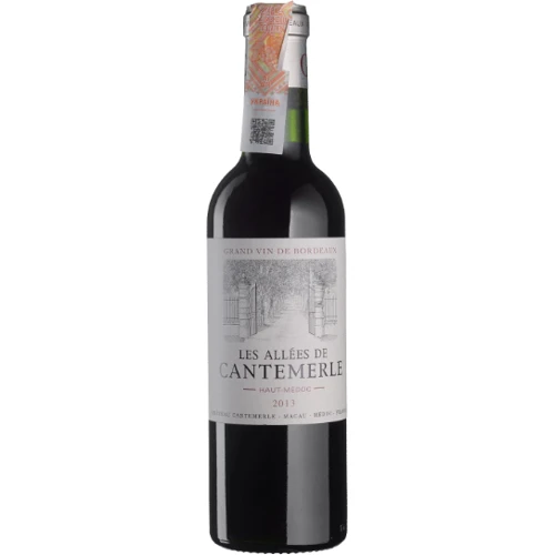 Вино Les Allees de Cantemerle 2013 червоне сухе 0.375 л (BWW0481)