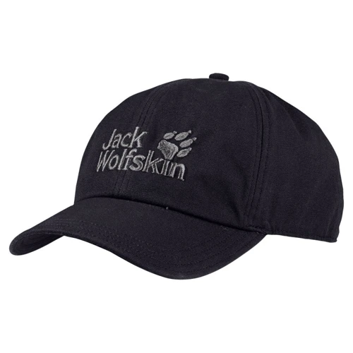 Чоловіча бейсболка Jack Wolfskin Baseball Cap чорна (1900671_6001)