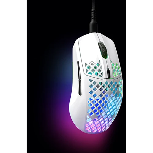 Мышь SteelSeries Aerox 3 USB Snow (SS62603): Интерфейс подключения USB
