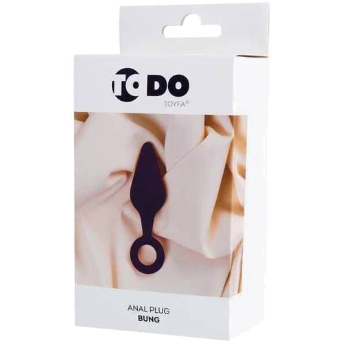 Анальная пробка ToDo Anal Plug Bung (фиолетовая)