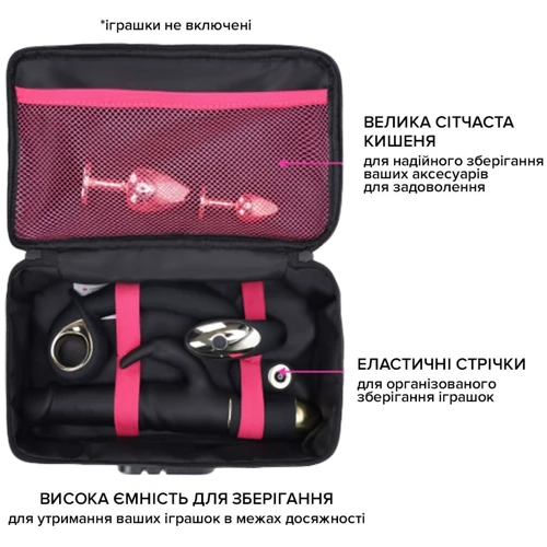 Кейс для игрушек с кодовым замком Dorcel DISCREET BOX