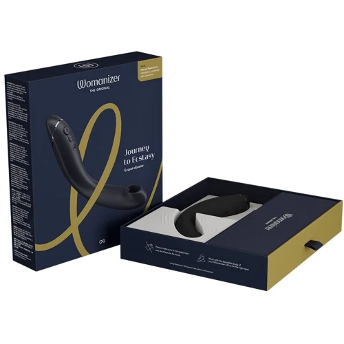 Вибратор для точки G с вакуумной стимуляцией Womanizer OG Dark Grey