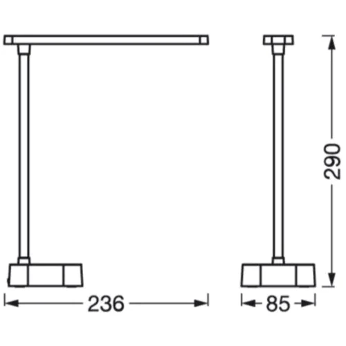 Лампа настольная аккумуляторная Ledvance Panan Fold 5W 4000K DIM з акумулятором (4058075747869): Тип Настольные лампы
