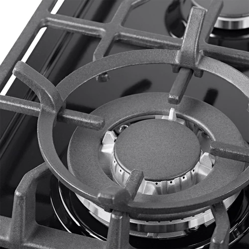 Варочная поверхность газовая Pyramida PFE 643 Black Luxe: Количество конфорок 4