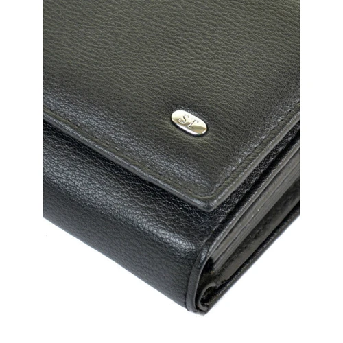 Жіночий гаманець Sergio Torretti чорний (29748 black): Стать жіночий