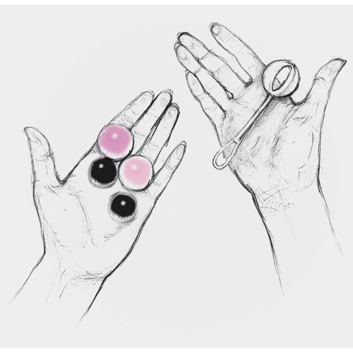 Мощный магнитный тренажер Кегеля Geisha balls Magnetic - Gvibe (Англия)