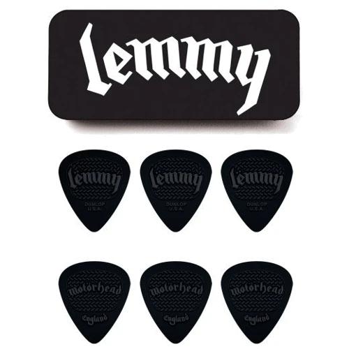 Медиатор Набор медиаторов DUNLOP MHPT02 Motörhead Lemmy Pick Tin 1.14mm: Толщина  Очень толстые (1.01 - 3.0 мм)