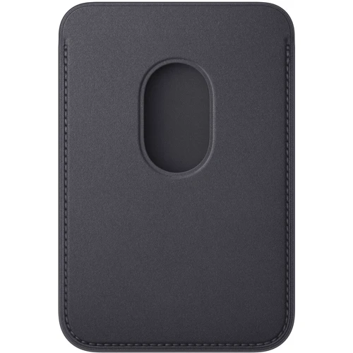 Чохол для iPhone Apple iPhone FineWoven Wallet with MagSafe - Black (MA6W4ZM/A): Матеріали Ткань