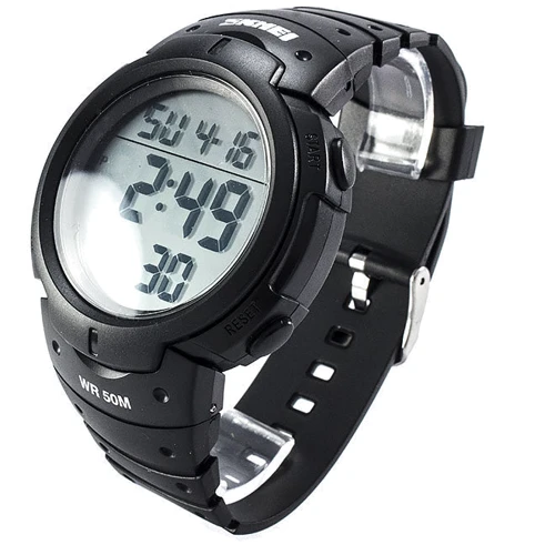 Наручные часы Skmei 1068 Black: Стиль Спортивный