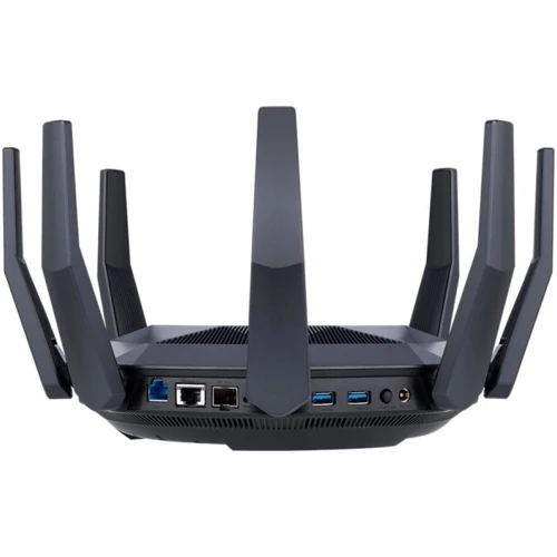 Маршрутизатор Wi-Fi ASUS RT-AX89X AX6000 (RT-AX89X): Інтерфейс підключення (LAN-порт) 10/100/1000/10 000 BASE-T Ethernet, USB 3G/4G, 10/100/1000BASE-T Ethernet