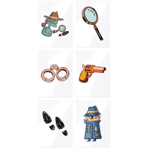 Временные тату TATTon.me Detective set (TSDetective): Производитель TATTon.me
