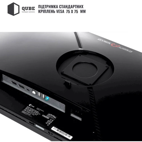 Монитор QUBE Overlord G27Q180: Частота обновления экрана, Гц 180