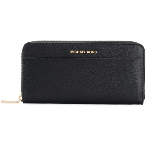 Женский кошелек Michael Kors Jet Set Pocket Za Contntl черный (34F9GTVZ3L001)