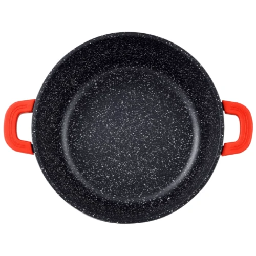 Кастрюля Bergner Chroma 20 см 2.2 л (BG-30114-BK): Форма Круглая