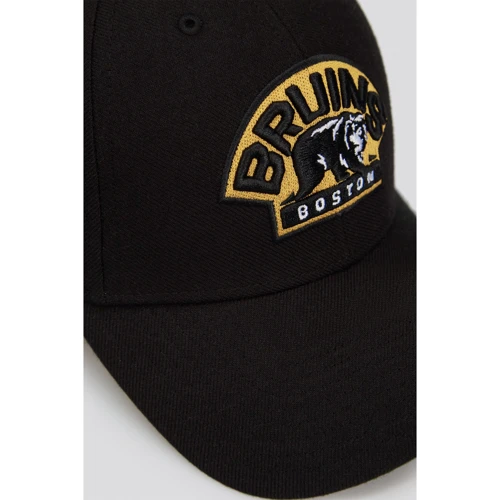 Мужская бейсболка 47 Brand Boston Bruins Wool черная (H-MVP01WBV-BKE) фото 3