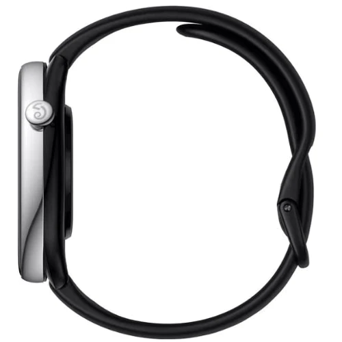 Смарт-годинник Amazfit GTR Mini Midnight Black: Матеріал корпуса Средняя рама из алюминиевого сплава + нижняя часть поликарбоната с глянцевым напылением