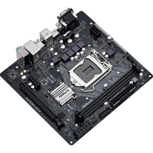 ASROCK H410M-HDV R2.0: Оперативна пам'ять 2 x DDR4 DIMM 2133 МГц до 64 Гб