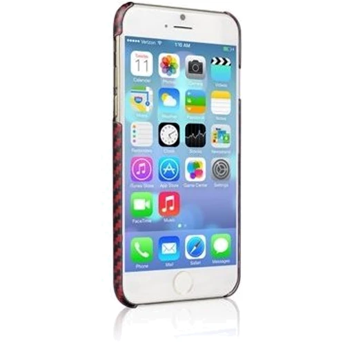 Чехол для iPhone Evutec Karbon S Kozane Black/Red (AP-006-CS-K02) for iPhone 6/6S: Цвет красный