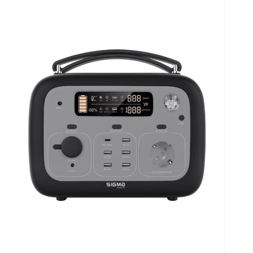 Зарядная станция Sigma X-POWER SI140APS 505Wh 500W Black/Grey