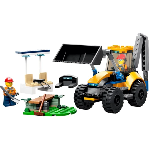LEGO City Строительный экскаватор (60385): Рекомендуемый возраст 5+