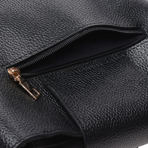 Женская сумка-мешок Ricco Grande черная (1L916-black): Тип ручки Со съемным ремнем, Плечевой ремень, Длинная ручка