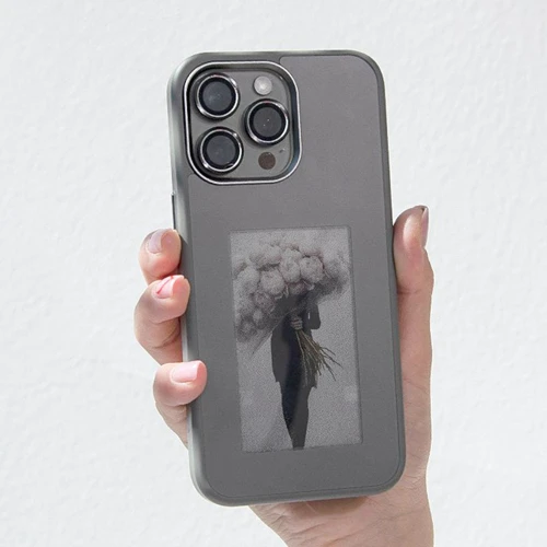 Чохол для iPhone Epik TPU+PC Ink Show Grey для iPhone 14 Pro Max фото 11