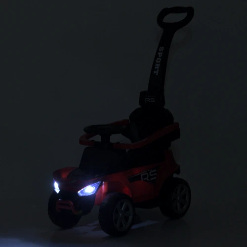 Детский электромобиль-толокар 2в1 Bambi сине-красный (M 5764EBLR-4-3)