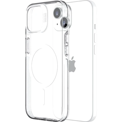 Чехол для iPhone VOKAMO Case with MagSafe Clear for iPhone 15 (NVK010851)