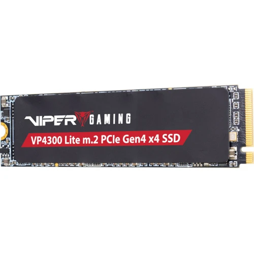 PATRIOT Viper VP4300 Lite 500 GB (VP4300L500GM28H): Объем 500 ГБ