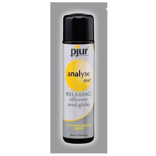 Пробник анальной смазки pjur analyse me! Relaxing jojoba silicone 1.5 мл на силиконовой основе с маслом жожоба