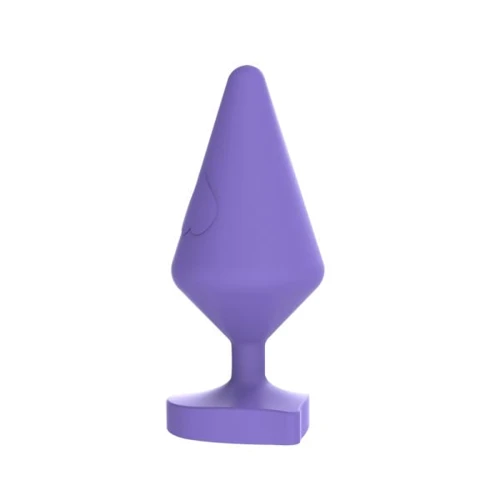 Анальный плаг Chisa Small Luv Heart Plug, Purple
