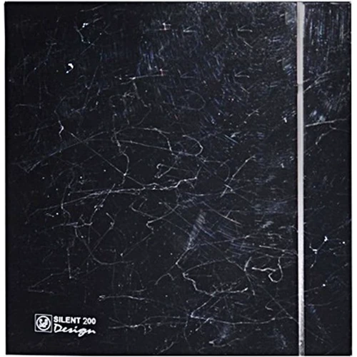 Витяжний вентилятор Soler & Palau SILENT-200 CZ MARBLE BLACK DESIGN - 4C