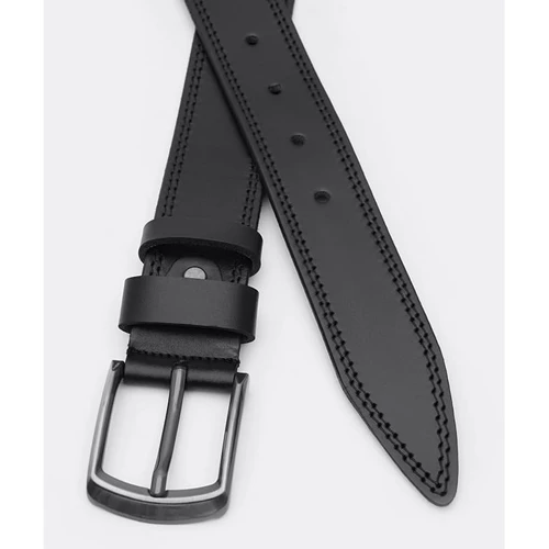 Чоловічий ремінь Borsa Leather чорний (V1125FX20-black): Стать Мужской