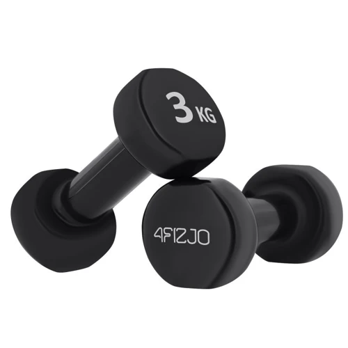 Гантель 4FIZJO 4FJ0194 вінілові 2 x 3 кг