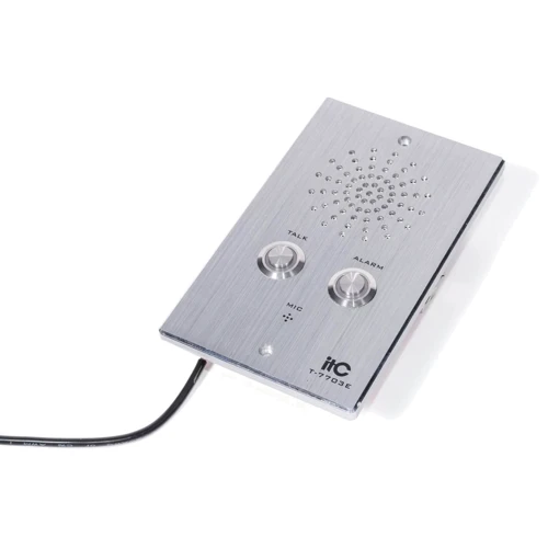 Інтерком панель ITC вологозахищена з двома кнопками (T-7703E)