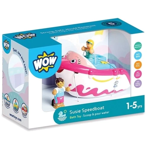 Швидкісний човен Сьюзі WOW TOYS (10690) (іграшка для купання)