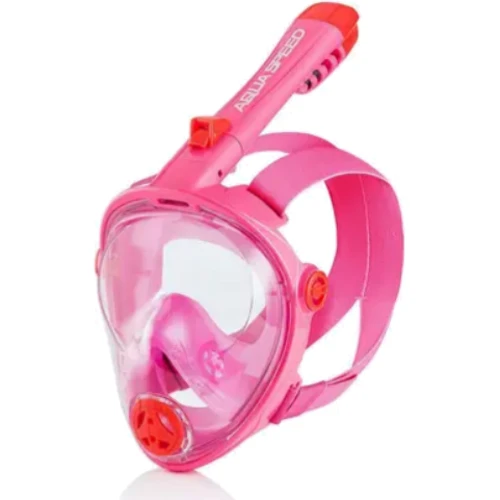 Маска для дайвинга Полнолицевая маска Aqua Speed ​​Spectra 2.0 7085 розовый, красный Дит L (248-03)