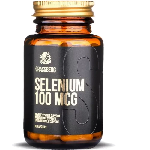 Grassberg Selenium 100 mcg Селен 60 капсул