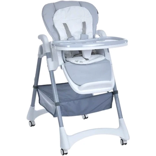Дитячий стільчик El Camino Steady для годування Quiet Gray (ME 1177 Quiet Gray)