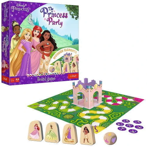 Настільна гра Trefl Вечірка для принцес. Дісней: Принцеси (The Princess Party. Disney: Princess) (02434): Тип Детские