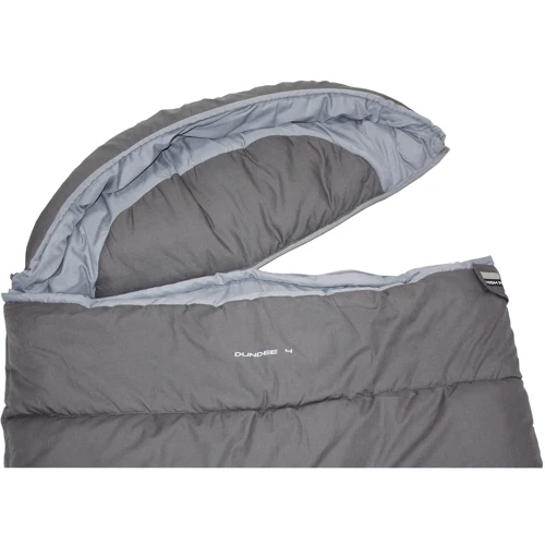 Спальный мешок High Peak Dundee 4/+4°C Grey/Light Grey Left (21238): Длина 230 см
