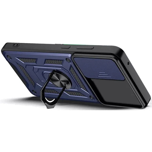 Чохол для телефона Mobile Case Camshield Serge Ring Blue для Samsung A546 Galaxy A54 5G: Матеріал TPU (Термополиуретан) і полікарбонат
