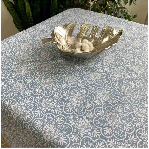 Скатерть Прованс Simfoni Lace on blue 136х136 см (4823093428096): Тип Скатерти
