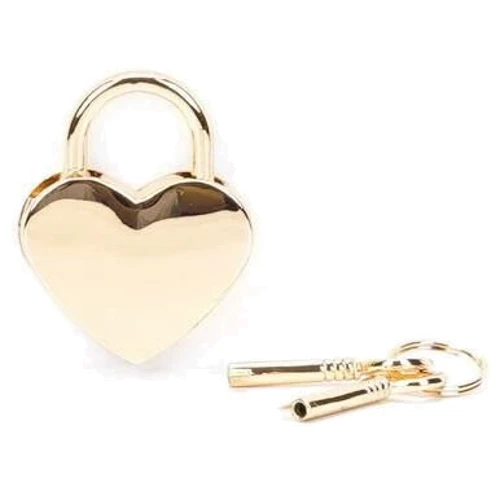 Замочек Liebe Seele Heart Shape Padlock Gold (2 шт)