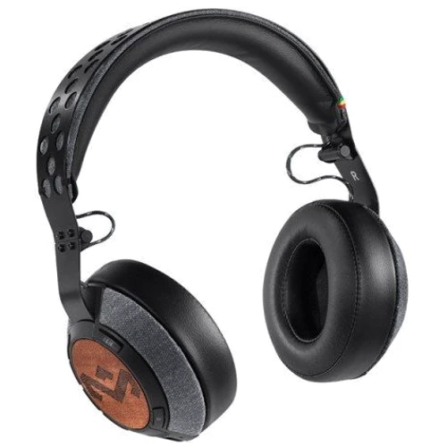 Наушники House of Marley Liberate XLBT Midnight (EM-FH041-MIB): Тип конструкции накладные