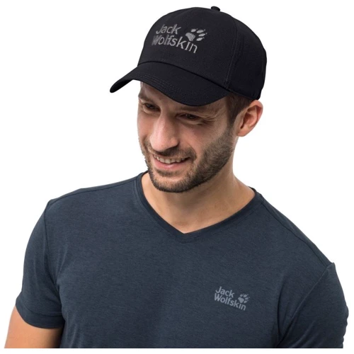 Чоловіча бейсболка Jack Wolfskin Baseball Cap чорна (1900671_6001): Виробник Jack Wolfskin
