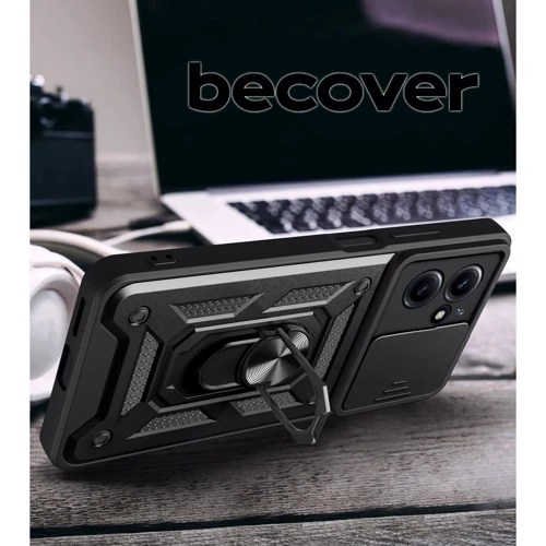 Аксессуар для смартфона BeCover Military Black for Infinix Smart 8 Plus (X6526) (711001): Пленка в комплекте нет