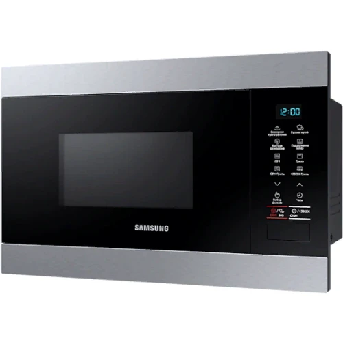 Встраиваемая микроволновая печь Samsung MG22M8074AT: Цвет нержавеющая сталь
