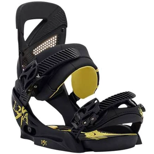 Крепление для сноуборда BURTON LEXA EST black/yellow S 2015 (9009519104095)